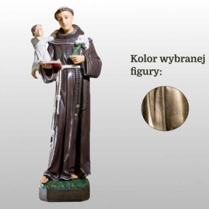 ŚW. ANTONI Z PADWY 120CM ZŁOTY (700)