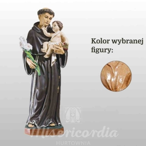 ŚW. ANTONI Z PADWY 80CM DREWNO (703)