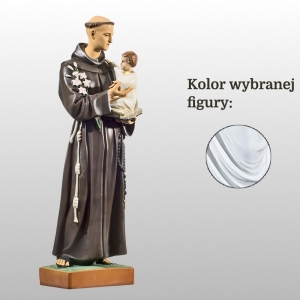 ŚW. ANTONI Z PADWY 52CM BIAŁY (705)