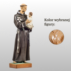 ŚW. ANTONI Z PADWY 52CM DREWNO (705)