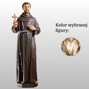 ŚW. FRANCISZEK 155CM WŁOSKIE ZŁOTO (800)
