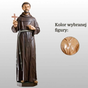 ŚW. FRANCISZEK 155CM DREWNO (800)