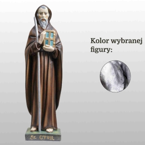 ŚW. CYRYL 30CM SREBRNY (856)