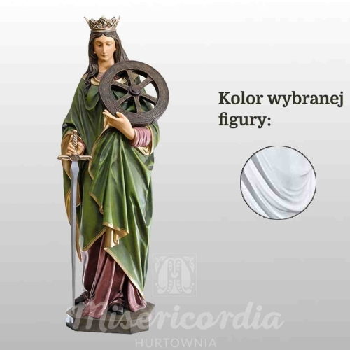 ŚW. KATARZYNA 140CM BIAŁY (887)