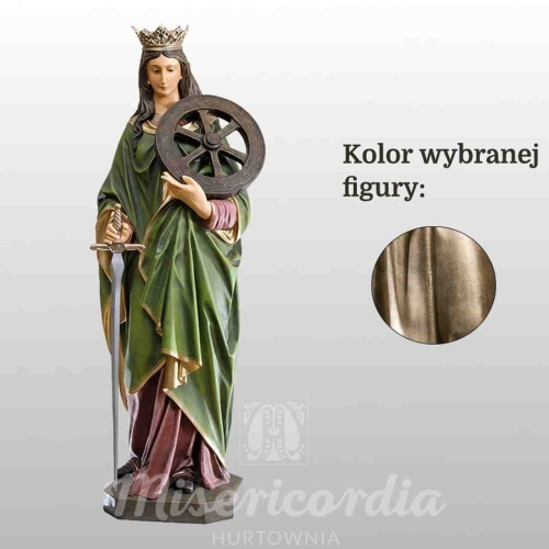 ŚW. KATARZYNA 140CM ZŁOTY (887)
