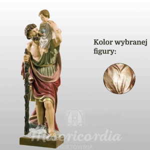 ŚW. KRZYSZTOF 90CM WŁOSKIE ZŁOTO (888)
