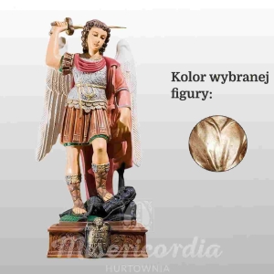 ŚW. MICHAŁ ARCHANIOŁ 50CM WŁOSKIE ZŁOTO (903)