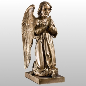 ANIOŁ KLĘCZĄCY 50CM ZŁOTY (918)