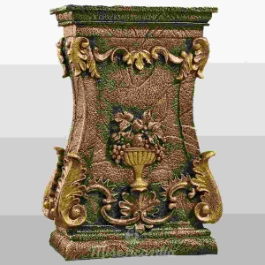 KOLUMNA ZDOBIONA 61CM ZŁOTY (995)