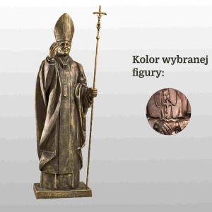 FIGURA OJCA ŚW. JANA PAWŁA II 150CM IMITACJA BRĄZU (655)