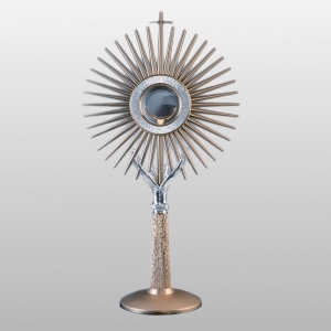 MONSTRANCJA DŁONIE h - 65 cm, Ø tarczy 35 cm, (51544)