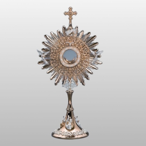 MONSTRANCJA ANIOŁY h - 77 cm, Ø tarczy 40 cm (51556)