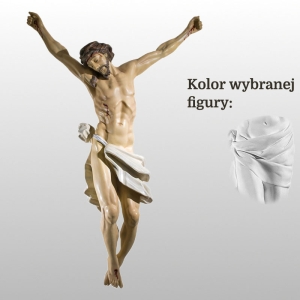 KORPUS CHRYSTUSA 135 CM BIAŁY (161)