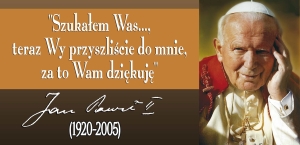 BANER - PAPIEŻ JAN PAWEŁ II (jp_40d)