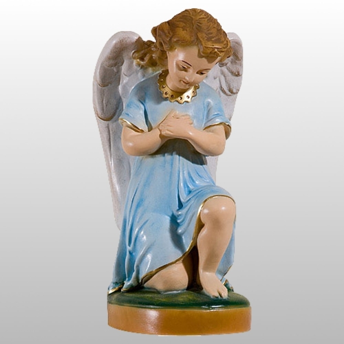 ANIOŁ KLĘCZĄCY - LEWY 28CM KOLOROWY (928)