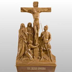 DROGA KRZYŻOWA 50/87CM KOLOR DREWNO (241)