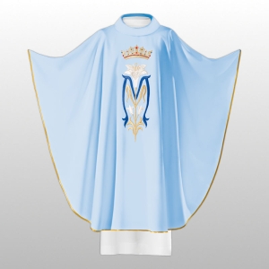 ORNAT MARYJNY NIEBIESKI (52425)