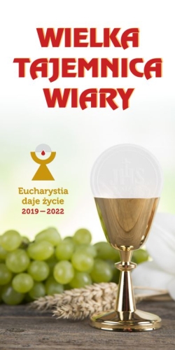 BANER Z HASŁEM: WIELKA TAJEMNICA WIARY (tajemnica_07)