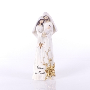 ŚWIĘTA RODZINA BIAŁA (PEACE ON EARTH), 24cm