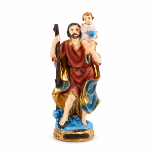 FIGURKA ŚW. KRZYSZTOF WYS. 19,5cm