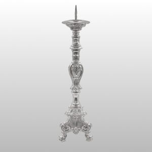 LICHTARZ MOSIĄDZ NIKLOWANY WYS. 45CM