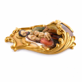 KROPIELNICZKA ŚW. RODZINA 17,5 CM, KOLOR