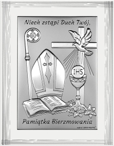 OBRAZEK PAMIĄTKA BIERZMOWANIA 9X12