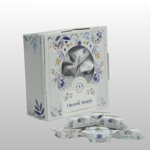 KRÓWKA NA CHRZEST W PUDEŁKU 250 g  
(ok.21szt.)