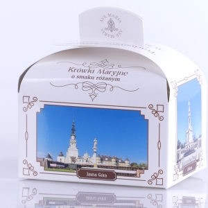 KRÓWKA MARYJNA RÓŻANA KUFEREK 250 g
(ok.21szt.)