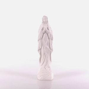 FIGURKA MATKA BOŻA Z LOURDES BIAŁA LED WYS. 28,8 CM