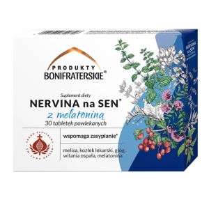 NERVINA NA SEN Z MELATONINĄ -30 TABL.
