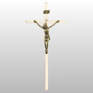 KRZYŻ WISZĄCY TRADYCYJNY MOSIĄDZ 18CM