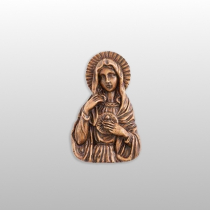 SERCE MARYJI 10x16 CM