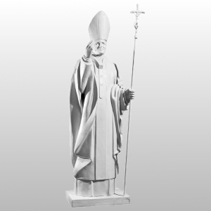 FIGURA OJCA ŚW. JANA PAWŁA II 150CM BIAŁY (655)