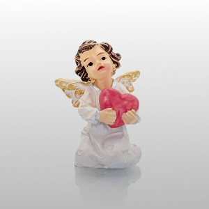 FIGURKA ANIOŁEK Z SERCEM 5CM