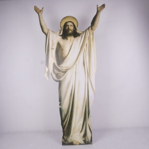 JEZUS ZMARTWYCHWSTAŁY - TEKTURA 180cm
