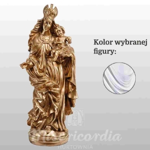 MATKA BOŻA SZKAPLERZNA 66CM BIAŁY (472)
