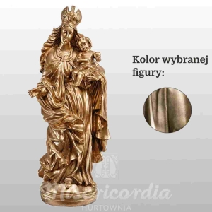 MATKA BOŻA SZKAPLERZNA 66CM ZŁOTY (472)