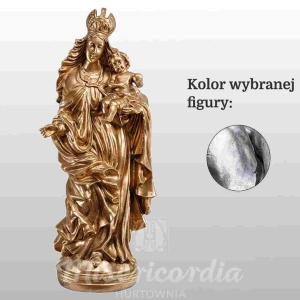 MATKA BOŻA SZKAPLERZNA 66CM SREBRNY (472)
