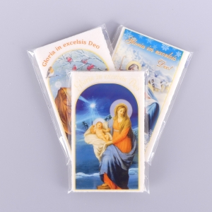 OPŁATKI WIGILIJNE: 5 SZT MAŁYCH + FOLIA KOLOR