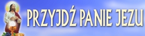 BANER TRANSPARENT - PRZYJDŹ PANIE JEZU (t_16d)