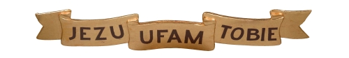 BANER TRANSPARENT - JEZU UFAM TOBIE (t_wstega)