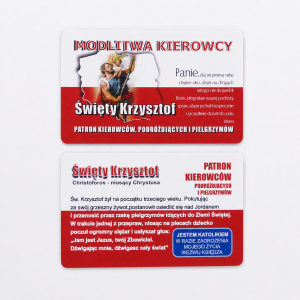 KARTA ŚW. KRZYSZTOF