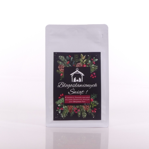 KAWA ZIARNISTA 100% ARABICA 250g - "ŚWIĘTA BOŻEGO NARODZENIA"
