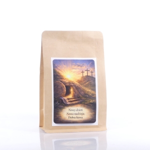 KAWA ZIARNISTA 100%ARABICA 250g- WIELKANOC