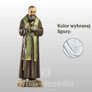 ŚW. O. PIO 77CM BIAŁY (840)