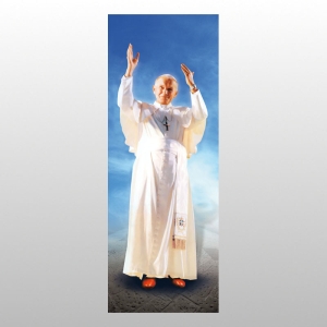 BANER DRUK NA MATERIALE 0,75 X 2,0 m - Jan Paweł II 16