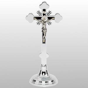 KRZYŻ TRADYCYJNY CHROM 20,5CM