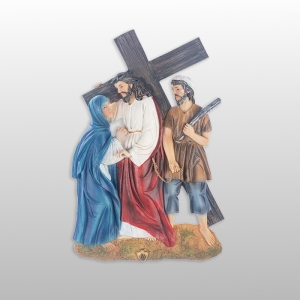 STACJE DROGI KRZYŻOWEJ Z ŻYWICY (15 STACJI)