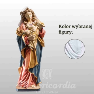 MATKA BOŻA Z DZIECIĄTKIEM 29CM BIAŁY (608)